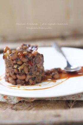 Vella Payaru – Black eyed peas in a jaggery based sweet – Vegan | Gluten & Grain Free